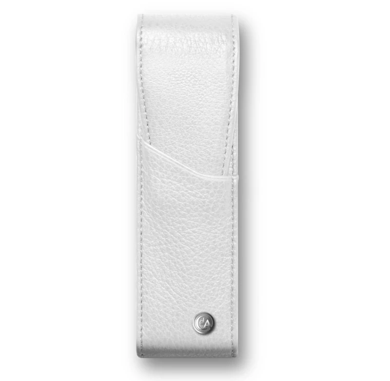 Caran d'Ache Leman Pencil Cases 15 Centimeters White (Weiß)