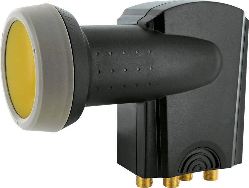 Schwaiger extremely heat resistant SUN Protect Quattro LNB Anthracite