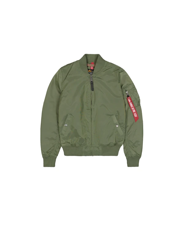 Alpha Industries MA-1 TT Bomber Jacket for Ladies Sage-Green