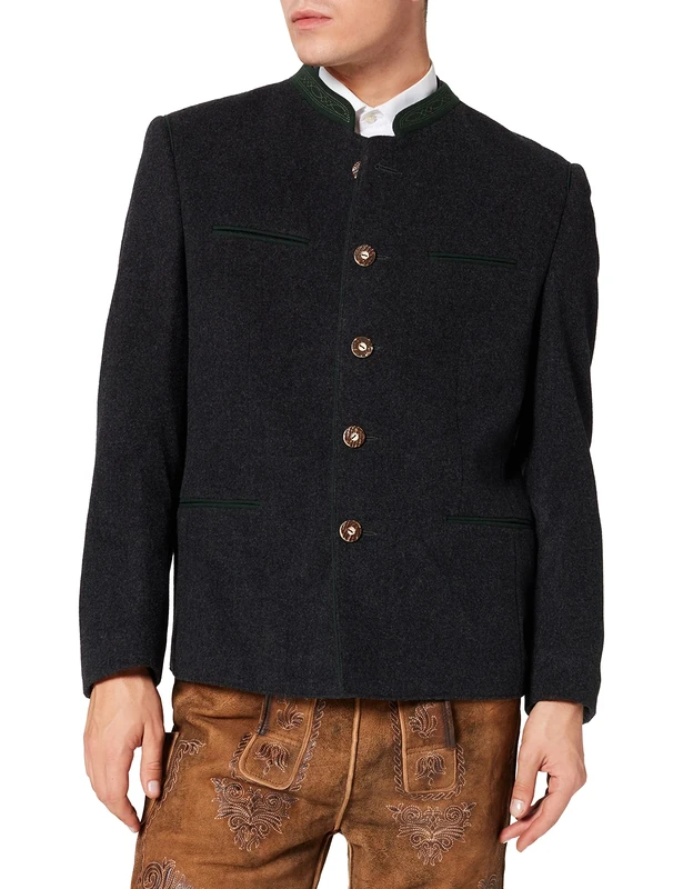 Stockerpoint Men's Stachus Jacket, Grey (Hellgrau-Blue Hellgrau-Blue), XX-Large (Size: 2)