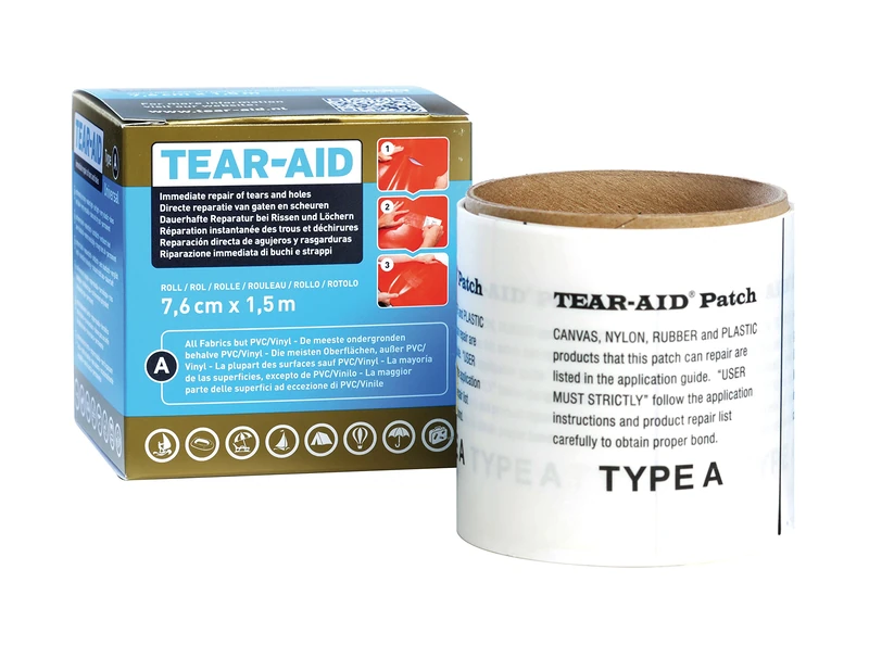Tear-Aid - A - Repair roll 7.6 cm x1.5 m Tear-Aid - repair patches - Roll 7.6cmx1.5m - Image 1