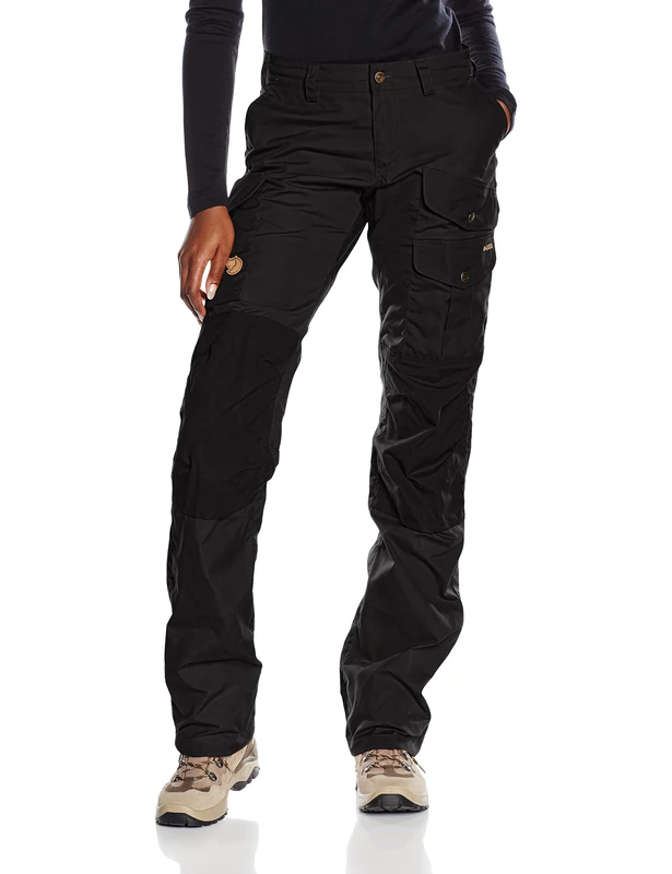 Fjällräven Women's Hose Barents Pro Trousers, Black (Black-Black), XS - Image 1