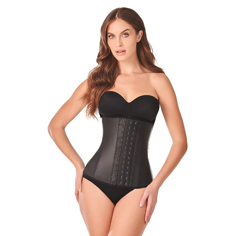 Ann Chery Women's 2021 2 Hook Classic Black Latex (3X - Large / 42'', Black) - Image 1