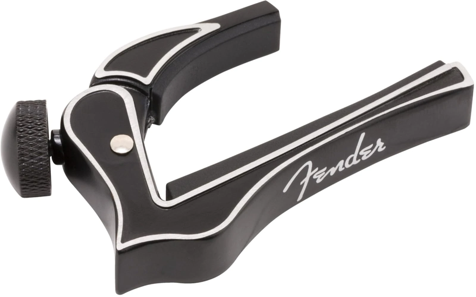 Fender Dragon Acoustic and Electric Guitars Capo, For 6 Strings, Black
