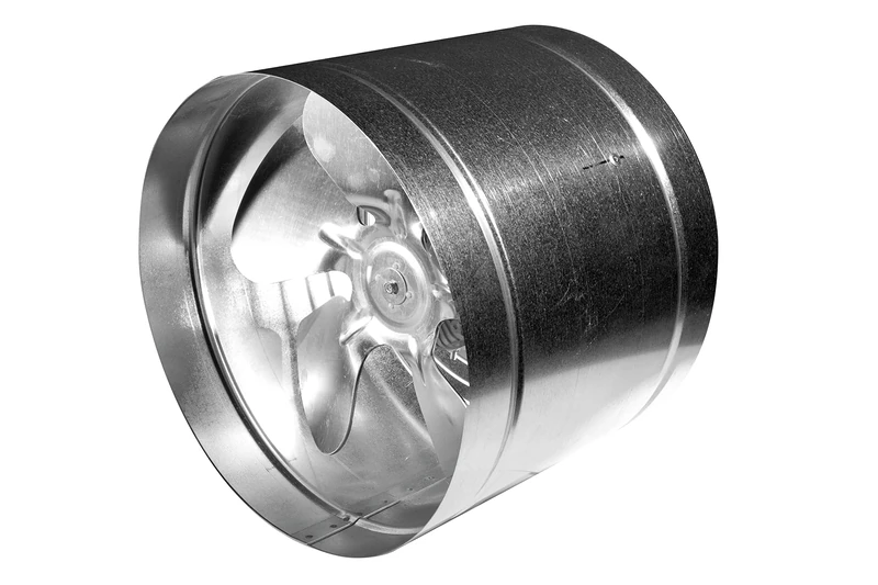 Axial Pipe Fan Diameter 260 mm IP44 Fan 740 m³/h WK High Pressure Low Pressure Fan Supply Air Exhaust Fan Metal Radial Fan Extraction Fan Extraction