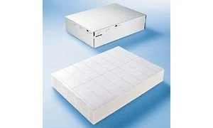 HERMA 8415 Universal Labels, 500 Sheets, 70 x 50.8 mm, 15 per A4 Sheet, 7500 Pieces, Self-Adhesive, Printable, Matt, Blank Paper Adhesive Labels Stickers, White - Image 1