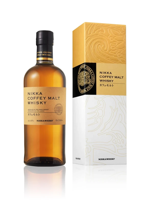 Nikka Coffey Malt Japanese Whisky | 70cl | 45% | Notes of Dark Chocolate, Orange Zest, and Vanilla | Perfect for Gifting
