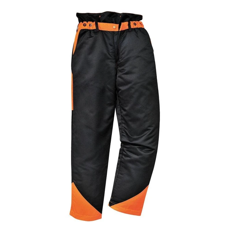 Portwest Oak Chainsaw Trousers, Size: M, Colour: Black, CH11BKRM