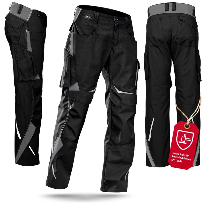 Kubler 23245353-9997-58 Size 58 "Pulse" Trousers - Black/Anthracite
