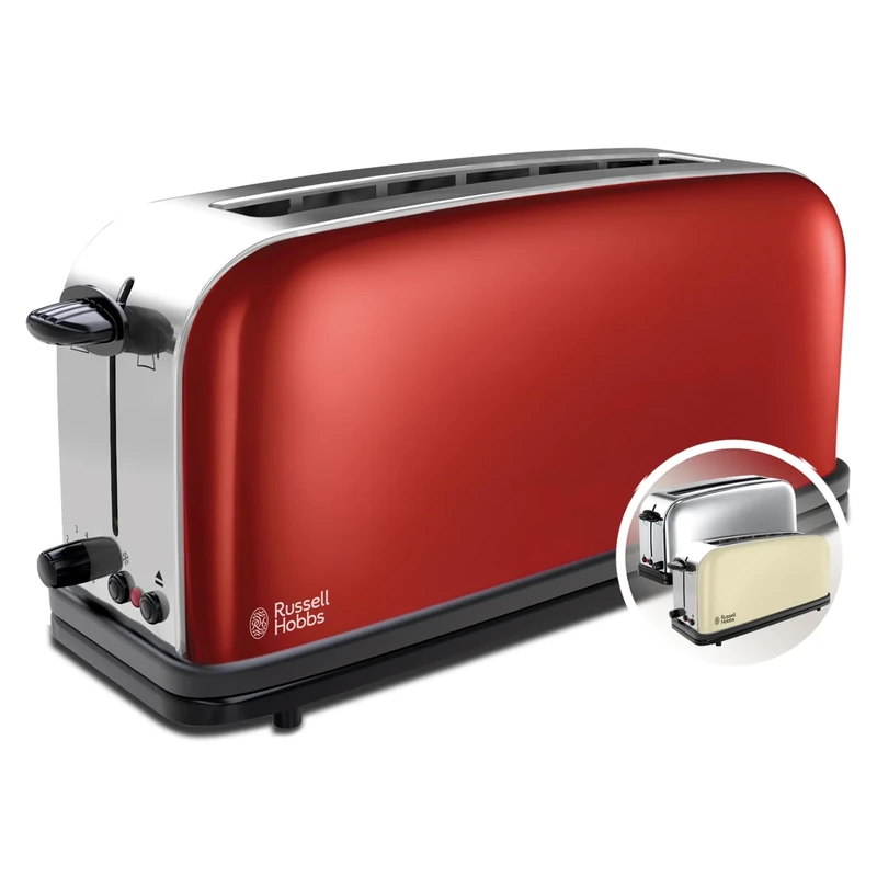 Russell Hobbs Flame Red 2 part(s) Rouge, Acier inoxydable - Image 1