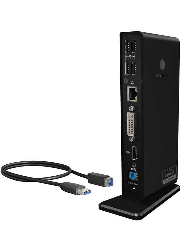 Icybox IB-DK2241AC Multi Docking Station for Notebook/PC