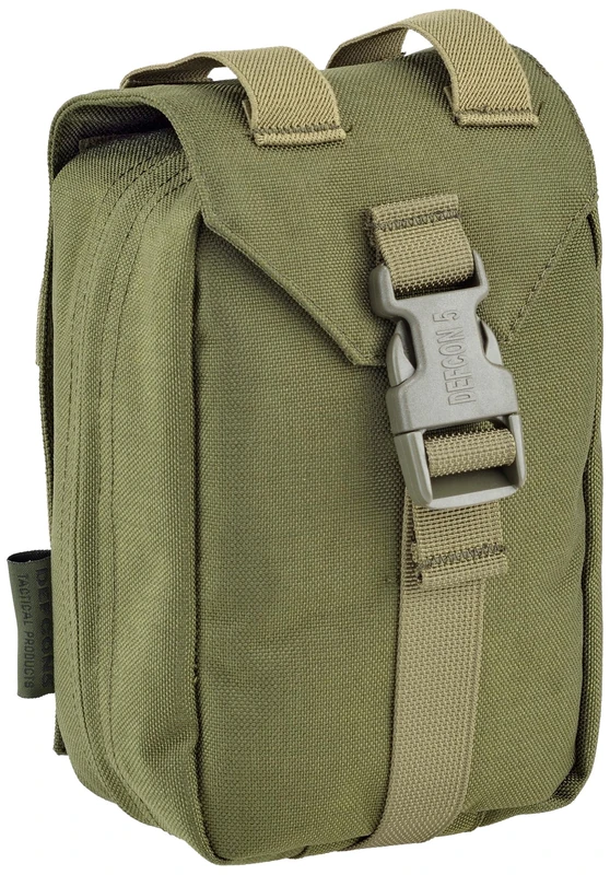 DEFCON 5 First Aid Quick Release Medical Pouch Od Green - Image 1