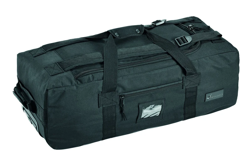 DEFCON 5 D5-XY003 Travel Trolley 70L, Unisex_Adult, Travel Trolley, D5-XY003-B, Black, 80 x 25 x 36 cm