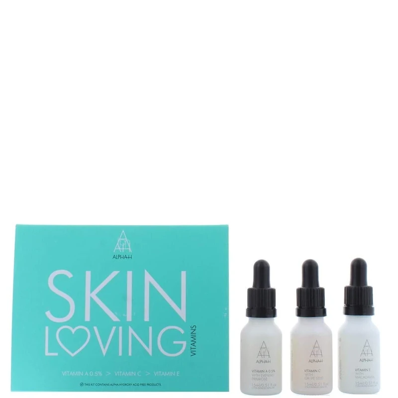 Alpha-H Skin Loving 0.5 Percent Vitamins Kit, Vitamin A/C and E