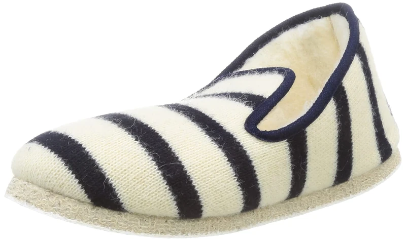 Armor Lux Men's Maoutig Nature/Ship Slipper, Navy Beige, 9 UK
