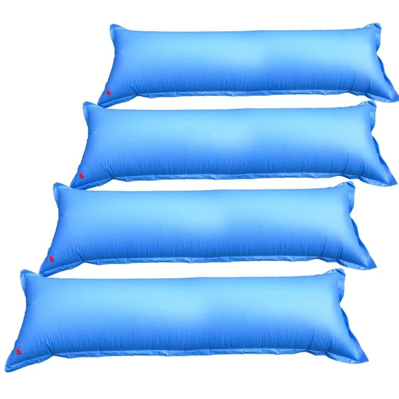 Robelle 3749-04 Deluxe Ice Equalizer Air Pillows for Above Ground Winter Pool Covers, 4-Feet by 15-Feet, 4-Pack