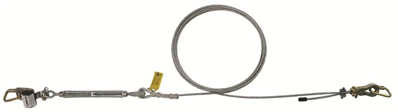 3M DBI-SALA SecuraSpan 7403060 Horizontal System, 60-Feet Galvanized Cable Lifeline, Tensioner, Termination and Mounting Hardware, Zorbit Energy Absorber by 3M Fall Protection Business