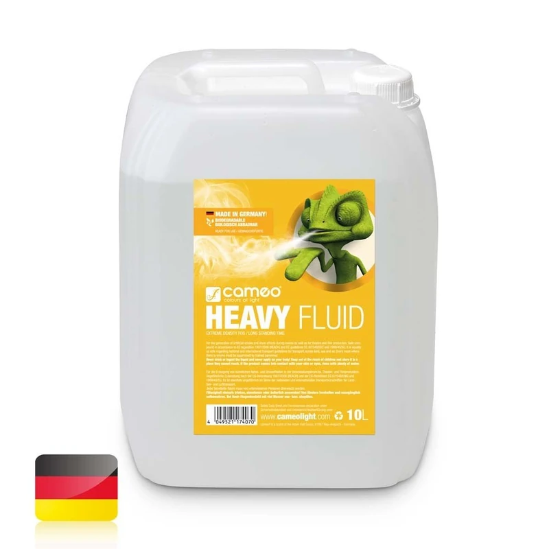 Cameo HEAVY FLUID 10 L - Fog Fluid with Very High Density and Very Long Standing Time 10 L