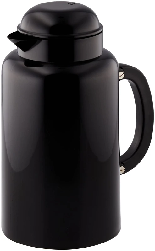 Bodum 1.0 Litre 1-Piece Plastic Chambord Thermo Jug, Black - Image 1