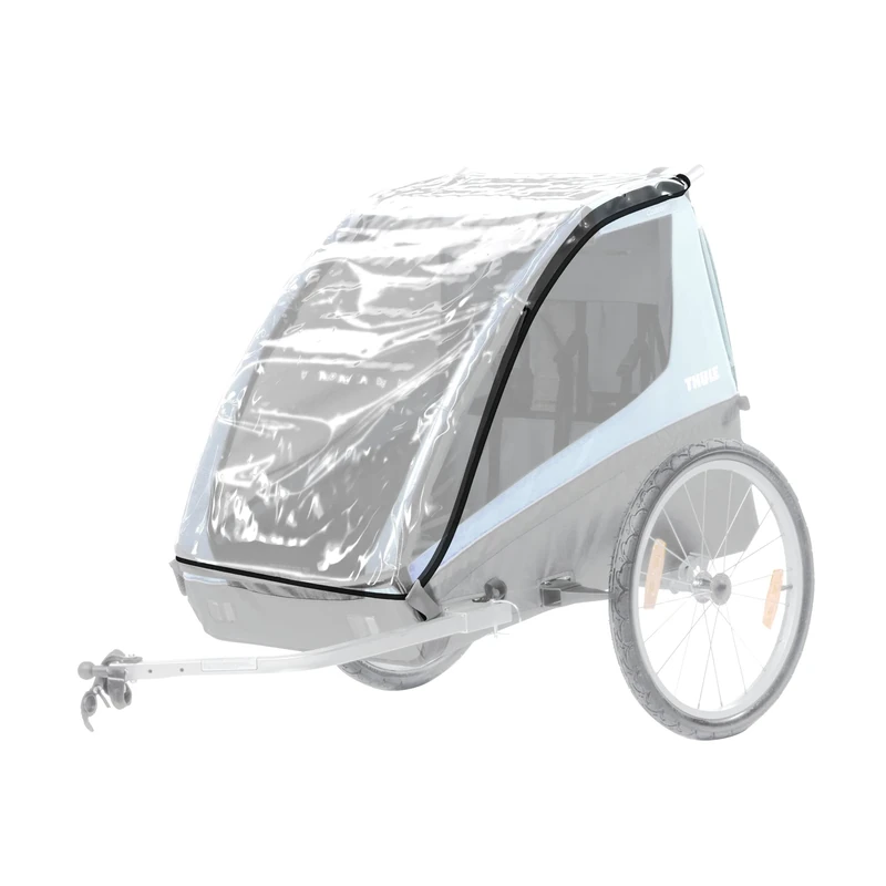 Thule Rain Cover - Coaster/Cadence - Bicycle Trailer Bicycle Trailer Accessories Transparent One Size