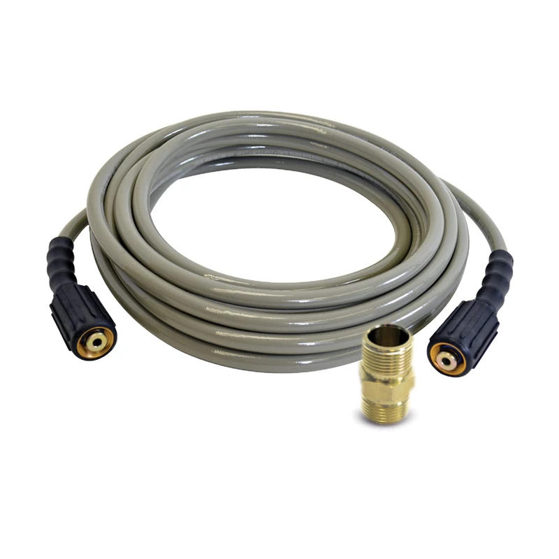 Simpson 40225 Morflex Series 3700 PSI Pressure Washer Hose, Cold Water Use, 5/16 Inch Inner Diameter, 25 Feet, Natural