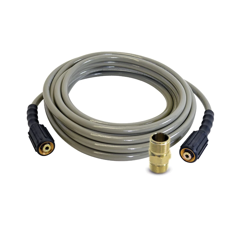 Simpson Cleaning 40226 Morflex Series 3700 PSI Pressure Washer Hose, Cold Water Use, 5/16 Inch Inner Diameter, 50 Feet, Natural, 50'