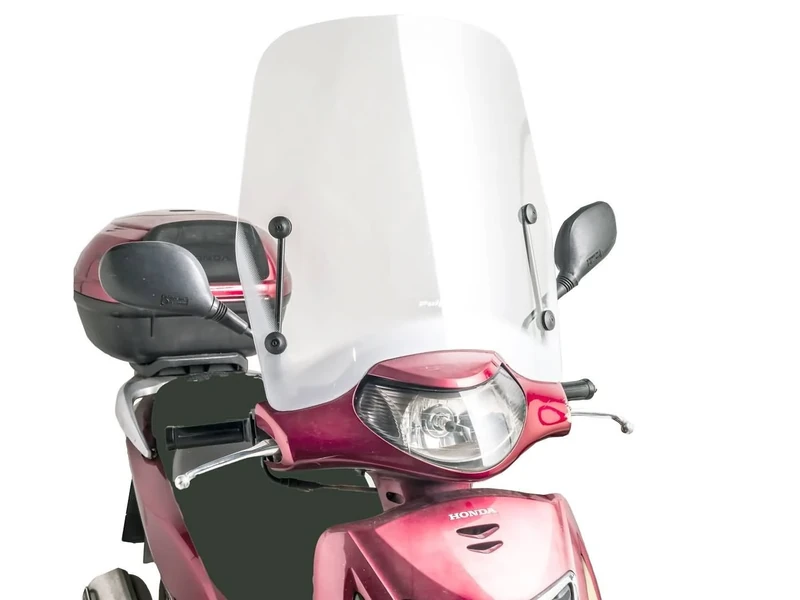 Puig 1012 W Windscreen Transparent/Clear Honda Scoopy SH125/150 02- '05