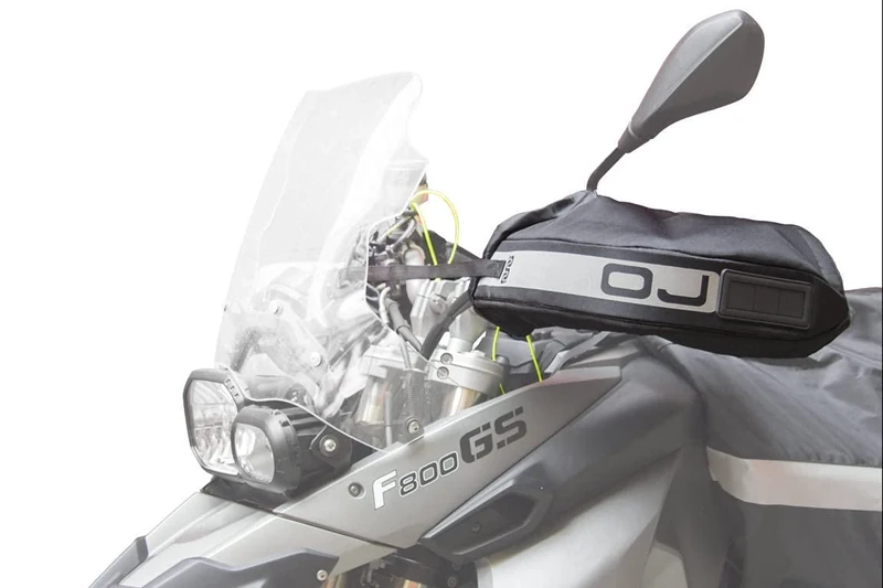 Puig 6845N Universal Semi-Rigid Hand Guards, Black