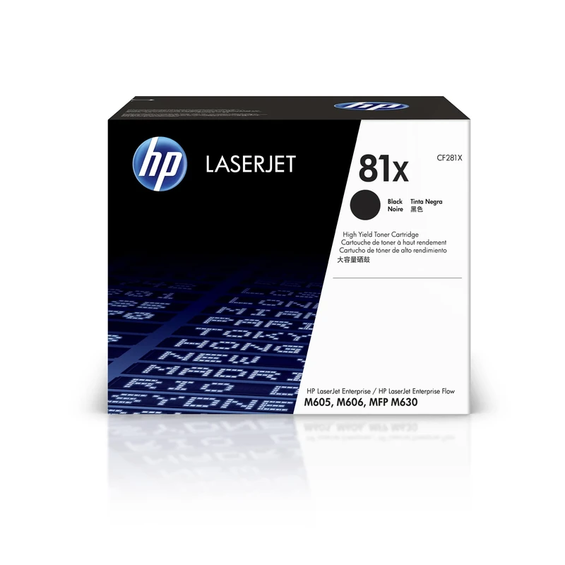 HP CF281X 81X High Yield Original LaserJet Toner Cartridge, Black, Single Pack