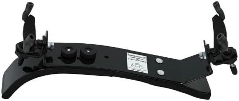 Bonmusica shoulder rest for violin 4/4 - for left-handers/Lefthand - Ergonomic shape - non-slip - moldable - comfortably padded