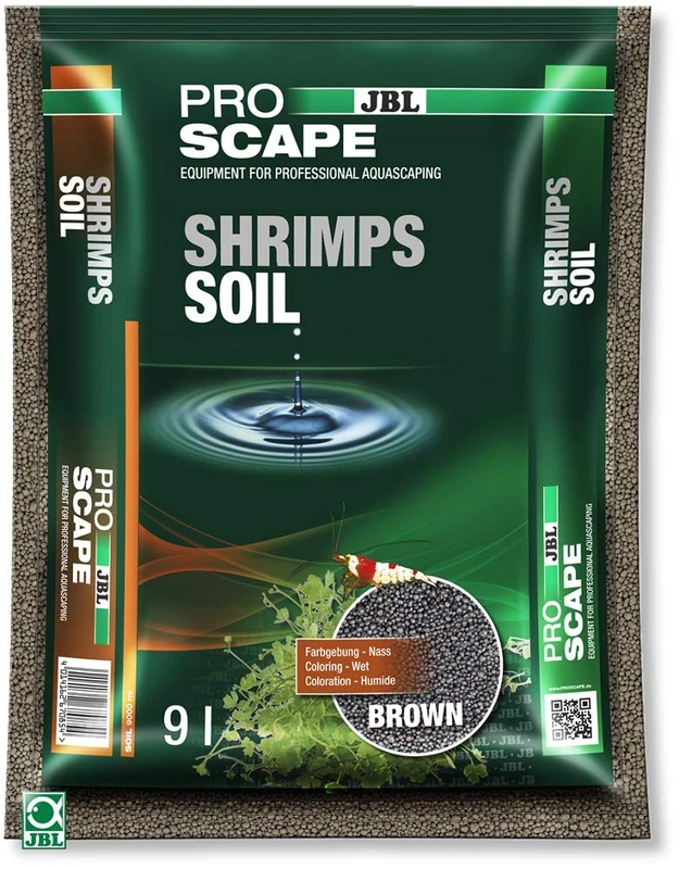 JBL ProScape ShrimpsSoil BROWN 9 l, Brown substrate for shrimp aquariums