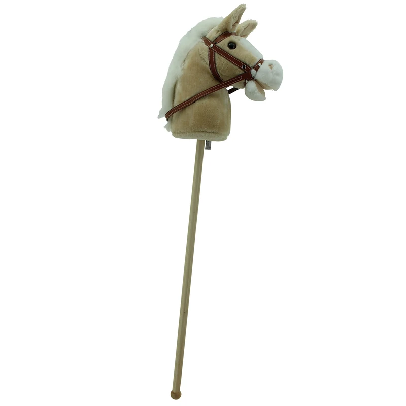 Sweety Toys Princeton 5079 Hobby Horse with Sound Function without Wheels and without Handles - Suitable for Hobby Horsing Tournaments