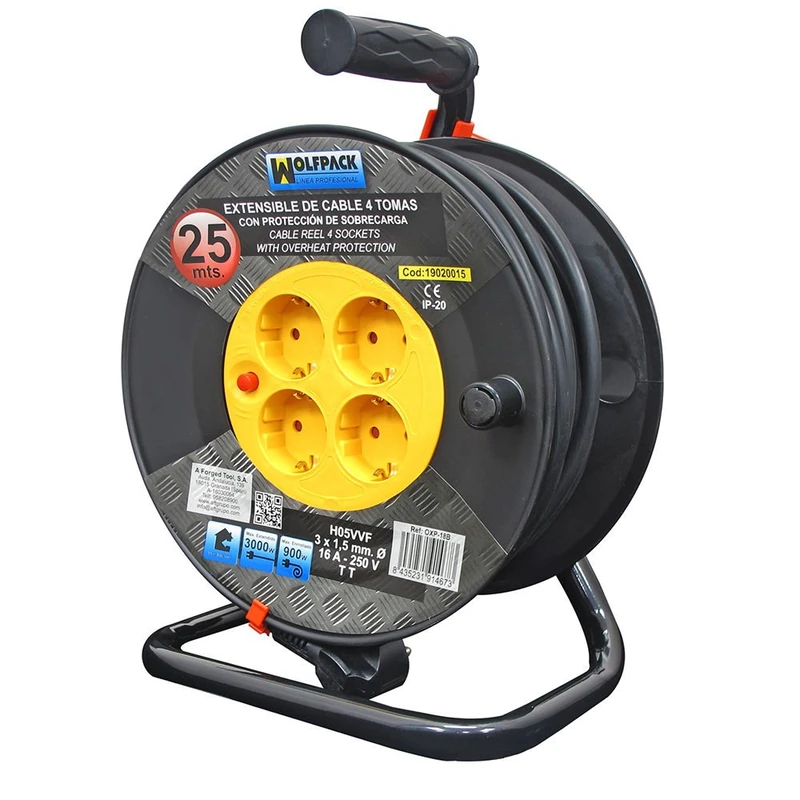Wolfpack 19020015 Extendible Industrial Wolfpack 25 Metres 3 x 1.5 with Reset. - Image 1