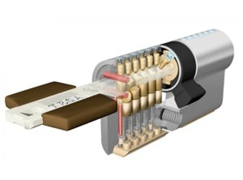 Tesa Tk153040N - Nickel Security Cylinder Tk-100 30X40 5L