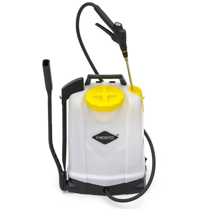 Mesto RS 185 Backpack Sprayer with Plastic Pump, Yellow/Black/White, 28x12x12 cm