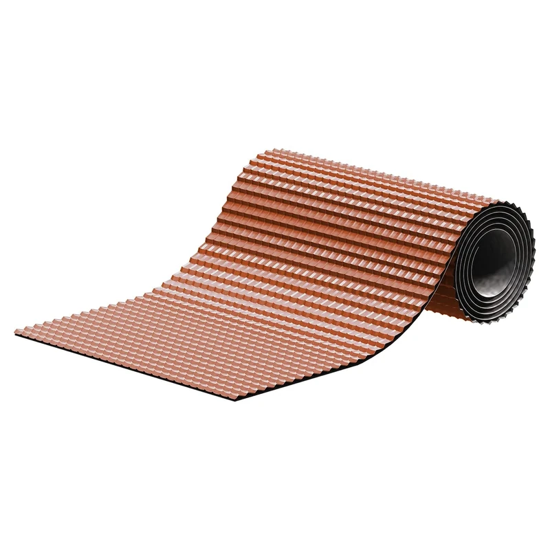 SAREI Haus- und Dachtechnik SHDT Wall and Fireplace Connector 5 m Aluminium Flex Red