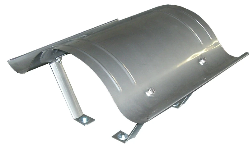 SAREI SHDT Hood Stainless Steel and Copper, Chimney Protect, rain Cover Made in Germany, stainlesssteel, 600 x 600 mm