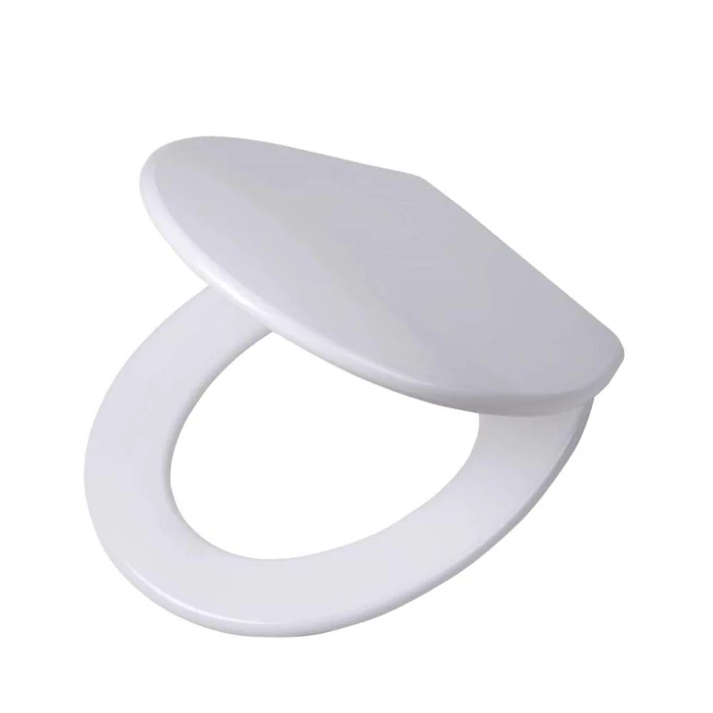 Tiger Boston Toilet Seat, Duroplast, White, 37 x 5.5 x 45 cm