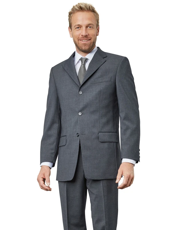 Pionier 9281-44 "Business Fashion" Men's Blazer Jacket, Anthracite, Size 44 - Image 1