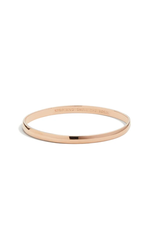Kate Spade New York stop and smell the roses - solid, Rose Gold