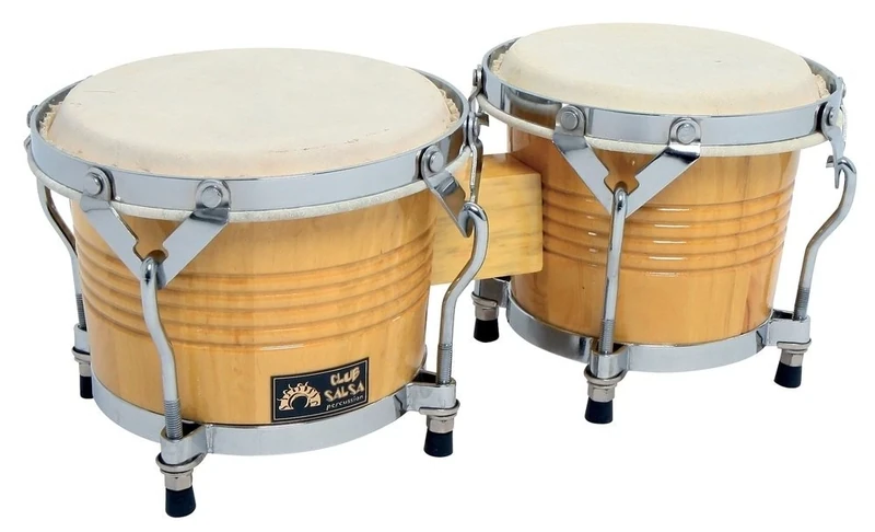 PURE GEWA CLUB SALSA F826030 6.5-Inch and 7.5-Inch Natural Bongo