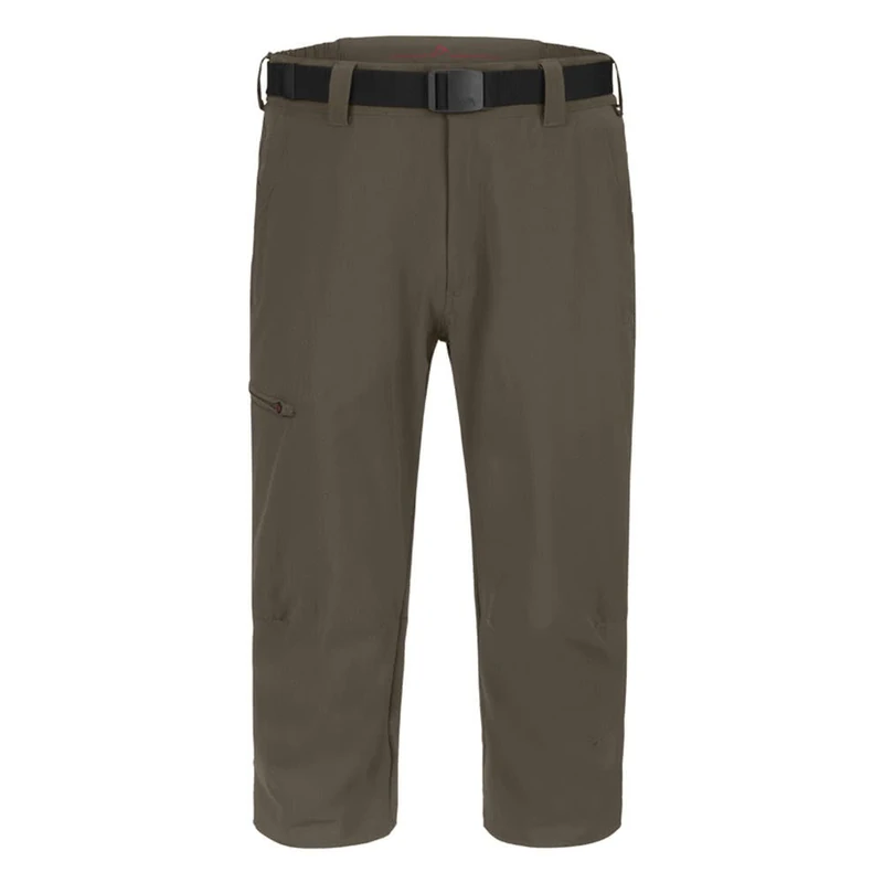 maier sports Huang, Men's Short Hiking Trousers, Water-Repellent Bermuda Shorts for Trekking and Hiking, PFC-Free, mSTRETCH pro 4 & dryprotec Teak
