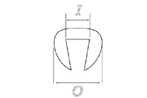 Puig Trim Latex for screens from 4 mm Transparent. Ref. 4303 W - Image 1