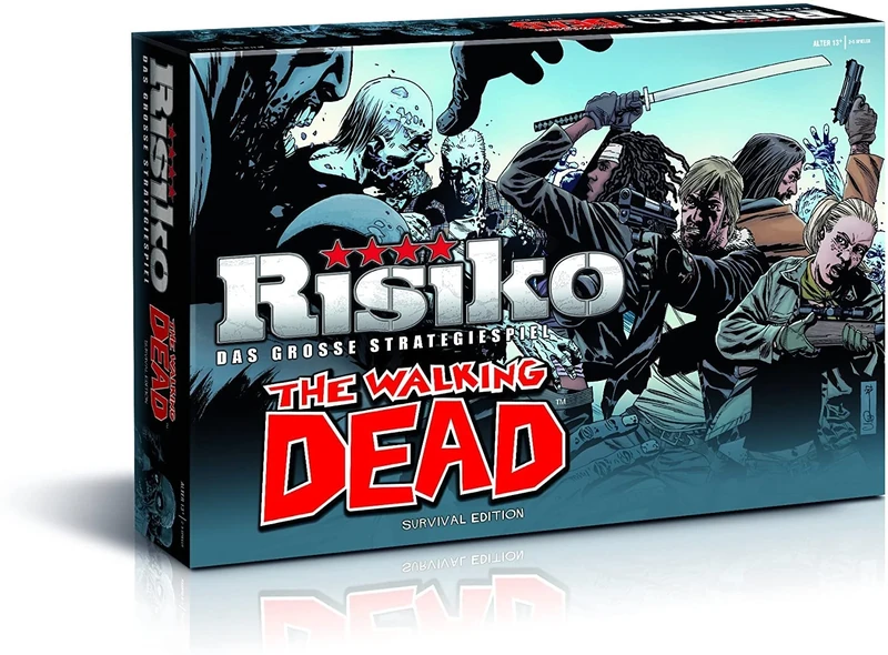 Risiko - The Walking Dead Survival Edition - The Walking Dead Fanartikel - Alter 10+ - Deutsch