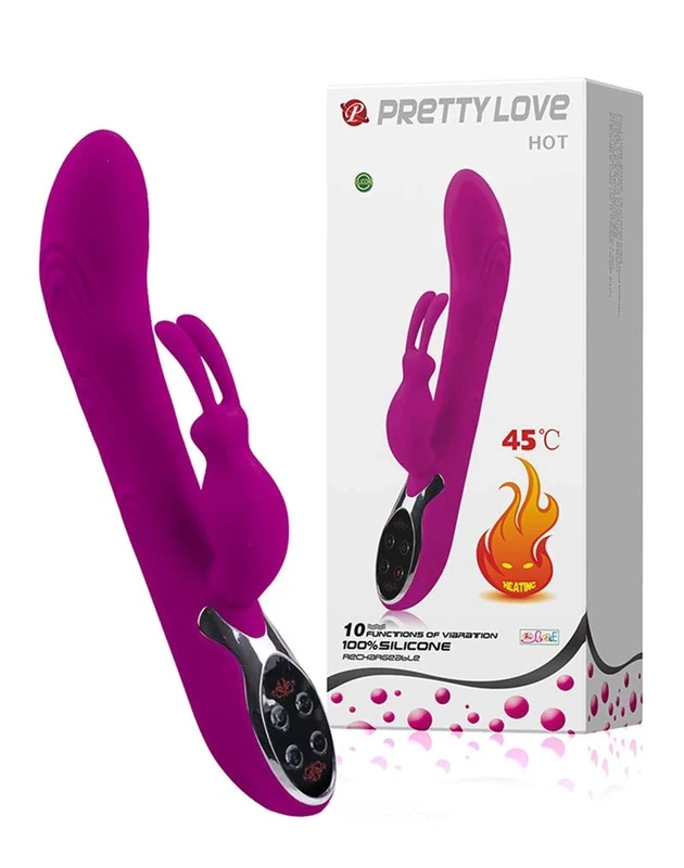 PRETTY LOVE - SMART - VIBRATOR HTO PLUS TEMPERATURE