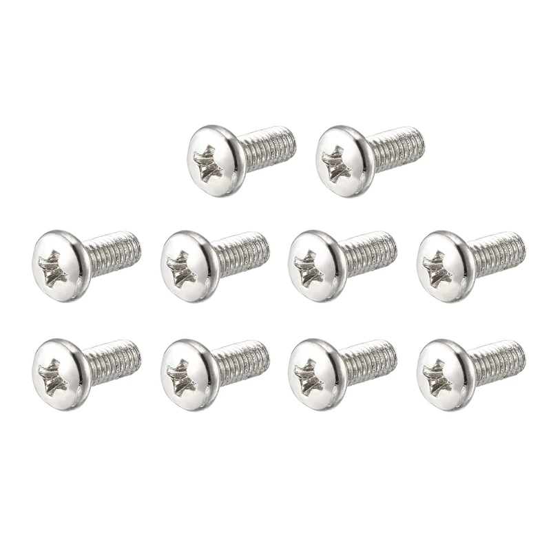 Uxcell M4 x 10mm VESA TV Monitor Mounting Screws - 30 Pack