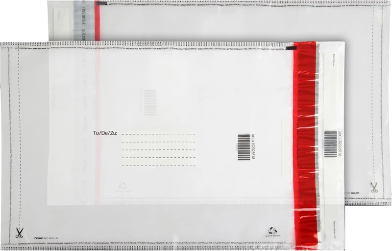 Blake Envelopes Purely 430 x 330 mm Pochette en polyéthylène avec Patte auto-adhésive