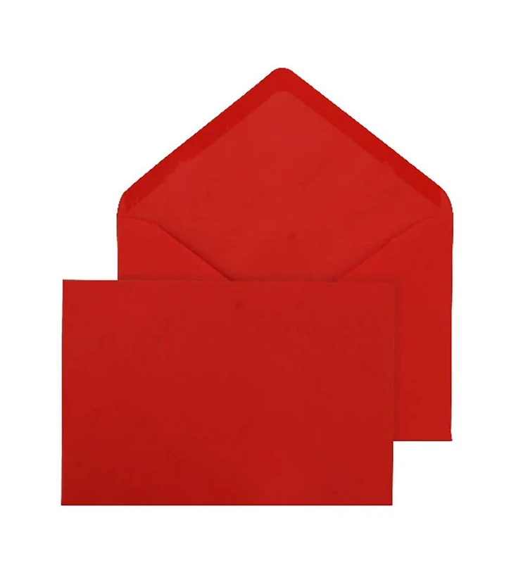 Blake Envelopes Purely Everyday ENV3661 Briefumschläge Naßklebung Rot C5 162 x 229 mm - 100g/m² | 500 Stück