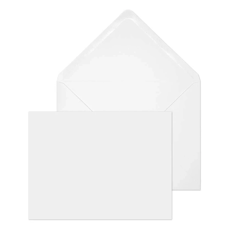 Blake Purely Everyday 159 x 210 mm 100 gsm Banker Invitation Gummed Envelopes (2004) White - Pack of 500