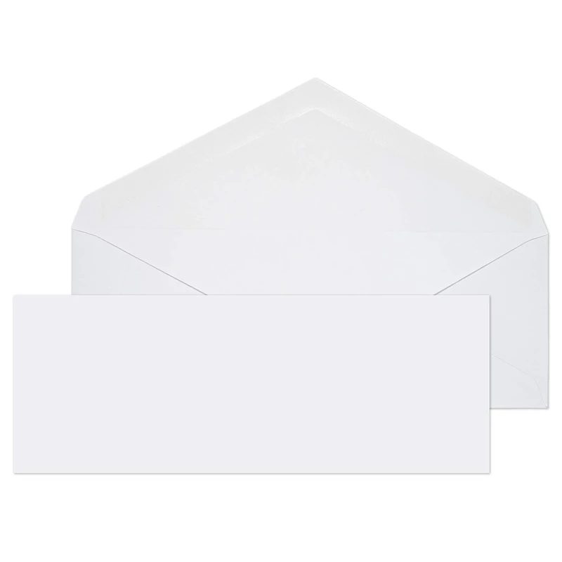 Blake Purely Everyday 80 x 215 mm 90 gsm Banker Invitation Gummed Envelopes (ENV2164) White - Pack of 1000